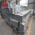 Galvanized steel pipe hollow square pipe/hollow section galvanized square steel pipe on stock